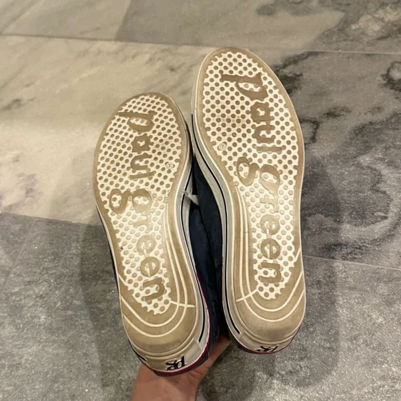 Paul Green Carly 2.0 Indigo Blue Nubuk Suede Sneakers Size 9.5 UK 7 EUC - Picture 7 of 9